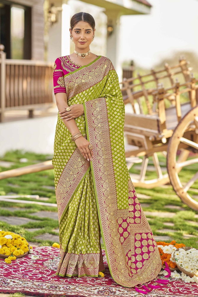 Manohari Hit Colour 31 Banarasi Silk Sarees Catalog
